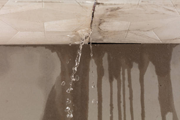Professional Burst Pipe Cleanup technician working in Slater, MO